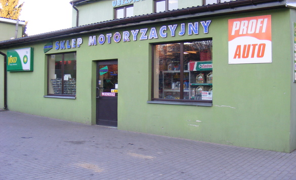 Zdjęcia sklep samochodowy AUTO - REFLEX w Olecko