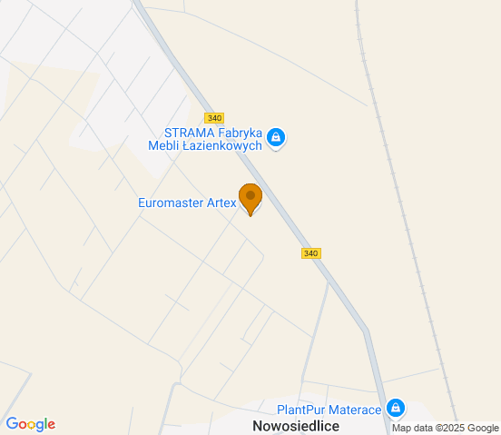 Mapa dojazdu do warsztatu samochodowego w miejscowości Dobroszyce