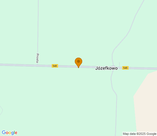 Mapa dojazdu do warsztatu samochodowego w miejscowości Płużnica