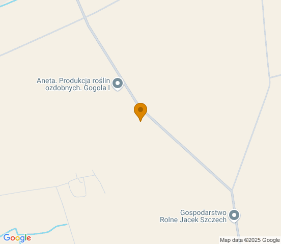 Mapa dojazdu do warsztatu samochodowego w miejscowości Orszewice