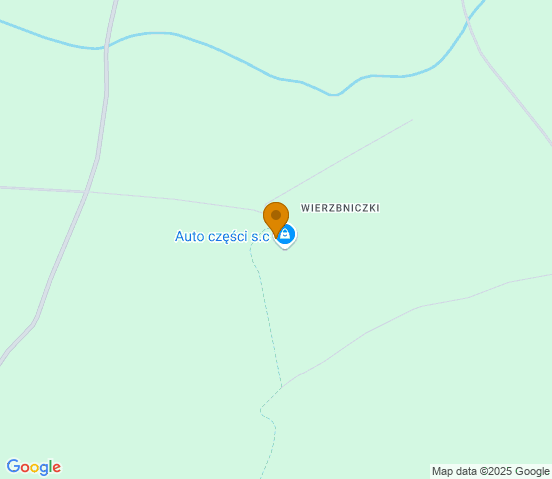 Mapa dojazdu do warsztatu samochodowego w miejscowości Bytom Odrzański