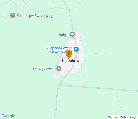 Mapa dojazdu do warsztatu samochodowego w miejscowości Branice