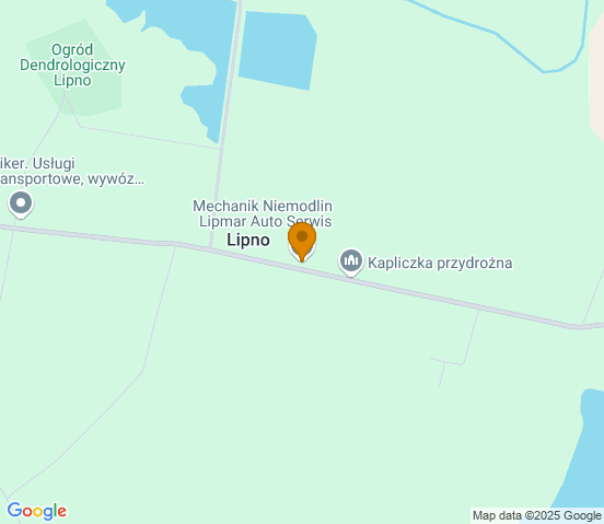 Mapa dojazdu do warsztatu samochodowego w miejscowości Tułowice