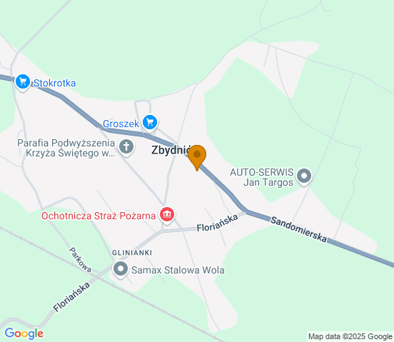 Mapa dojazdu do warsztatu samochodowego w miejscowości Turbia