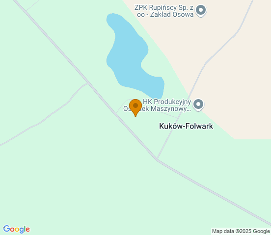 Mapa dojazdu do warsztatu samochodowego w miejscowości Kuków-Folwark