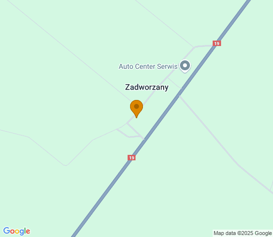 Mapa dojazdu do warsztatu samochodowego w miejscowości Sokółka