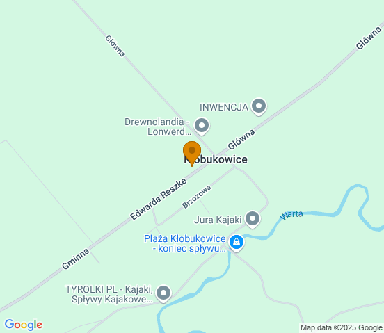 Mapa dojazdu do warsztatu samochodowego w miejscowości Mstów