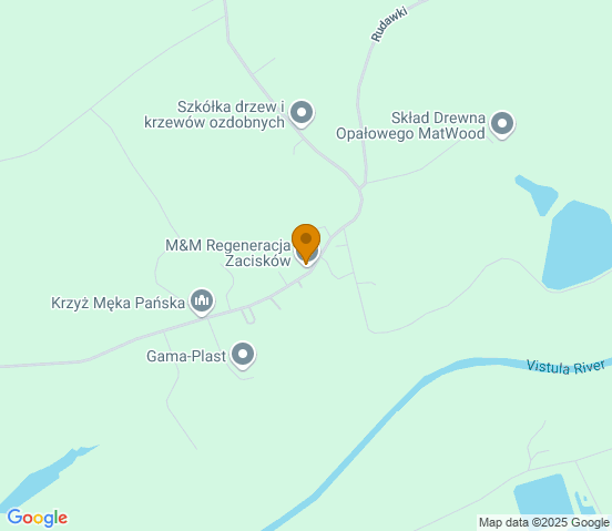 Mapa dojazdu do warsztatu samochodowego w miejscowości Rudołtowice