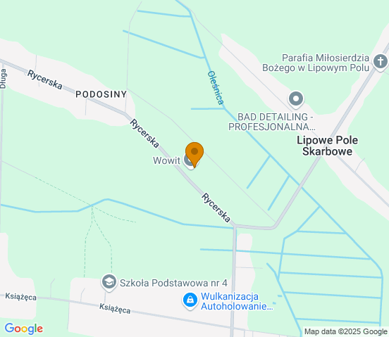 Mapa dojazdu do warsztatu samochodowego w miejscowości Skarżysko-Kamienna